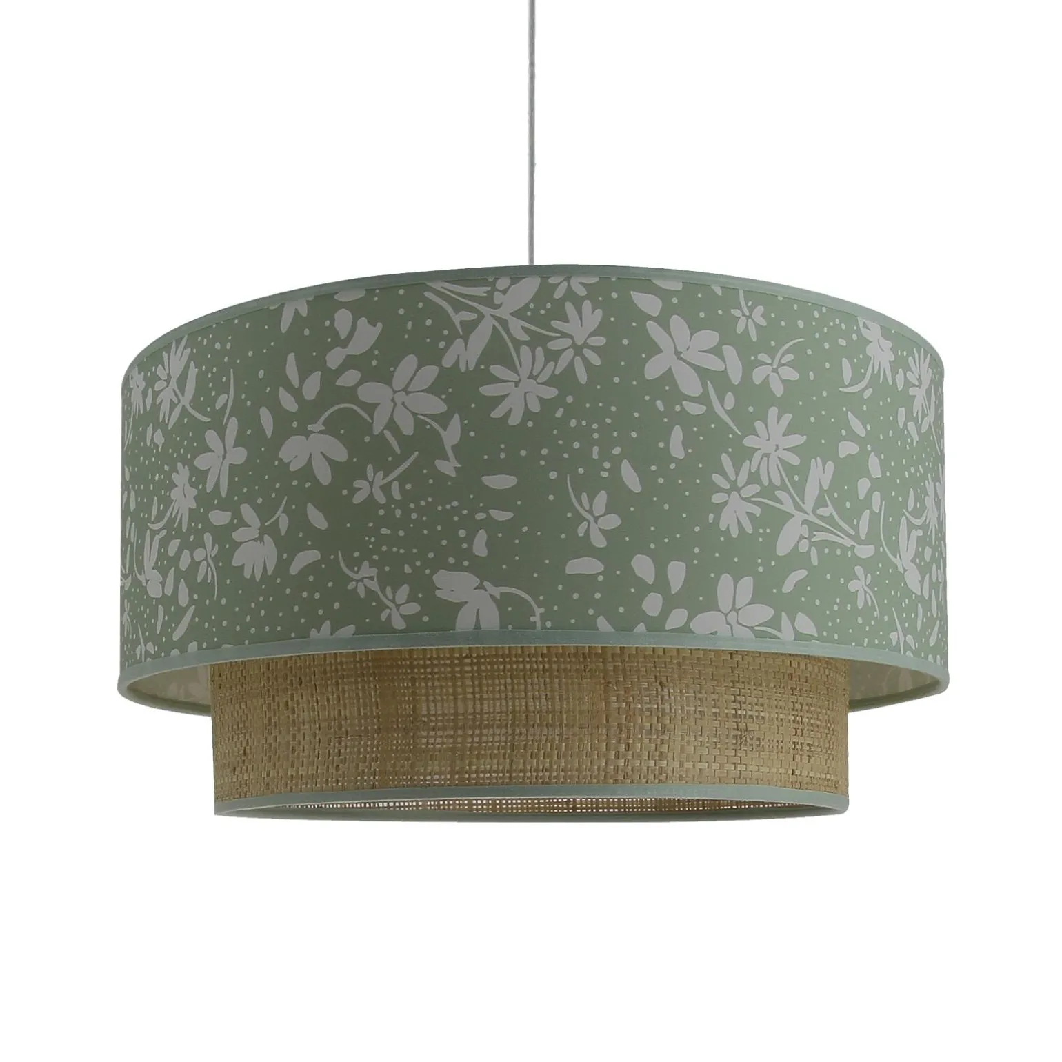 4MURS Suspension ZOÉ coloris vert de gris 20 x 38 cm - 4MURS