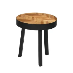 4MURS Table basse FARROW coloris Teck naturel - 4MURS