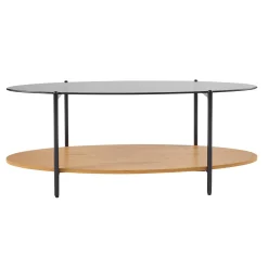 4MURS Table basse NASH coloris noir 109 x 42 cm - 4MURS