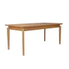4MURS Table de salle à manger FIGARI chêne clair 150 x 85 cm - 4MURS
