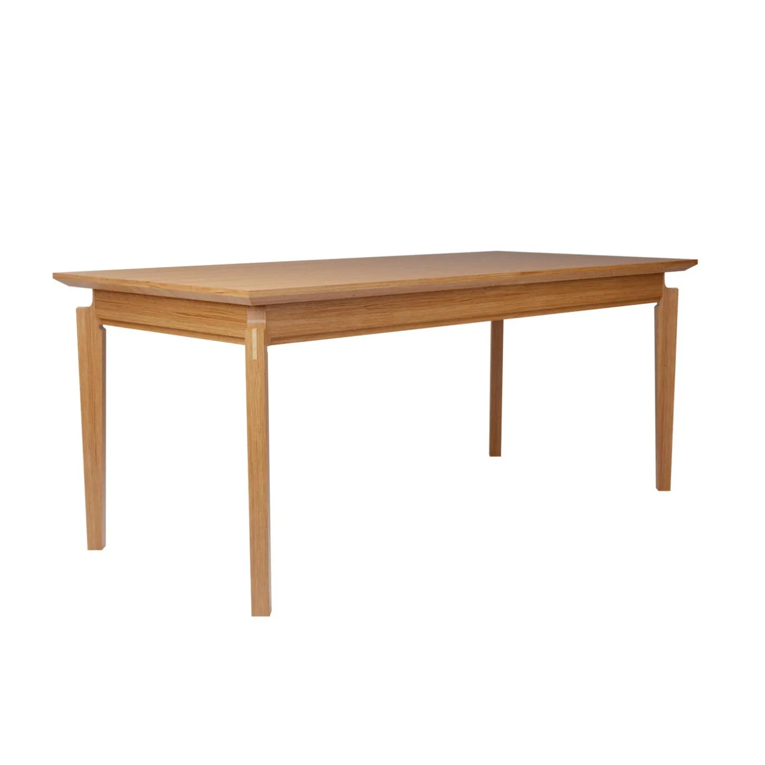 4MURS Table de salle à manger FIGARI chêne clair 150 x 85 cm - 4MURS