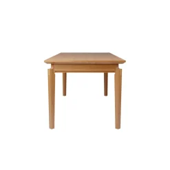 4MURS Table de salle à manger FIGARI chêne clair 150 x 85 cm - 4MURS