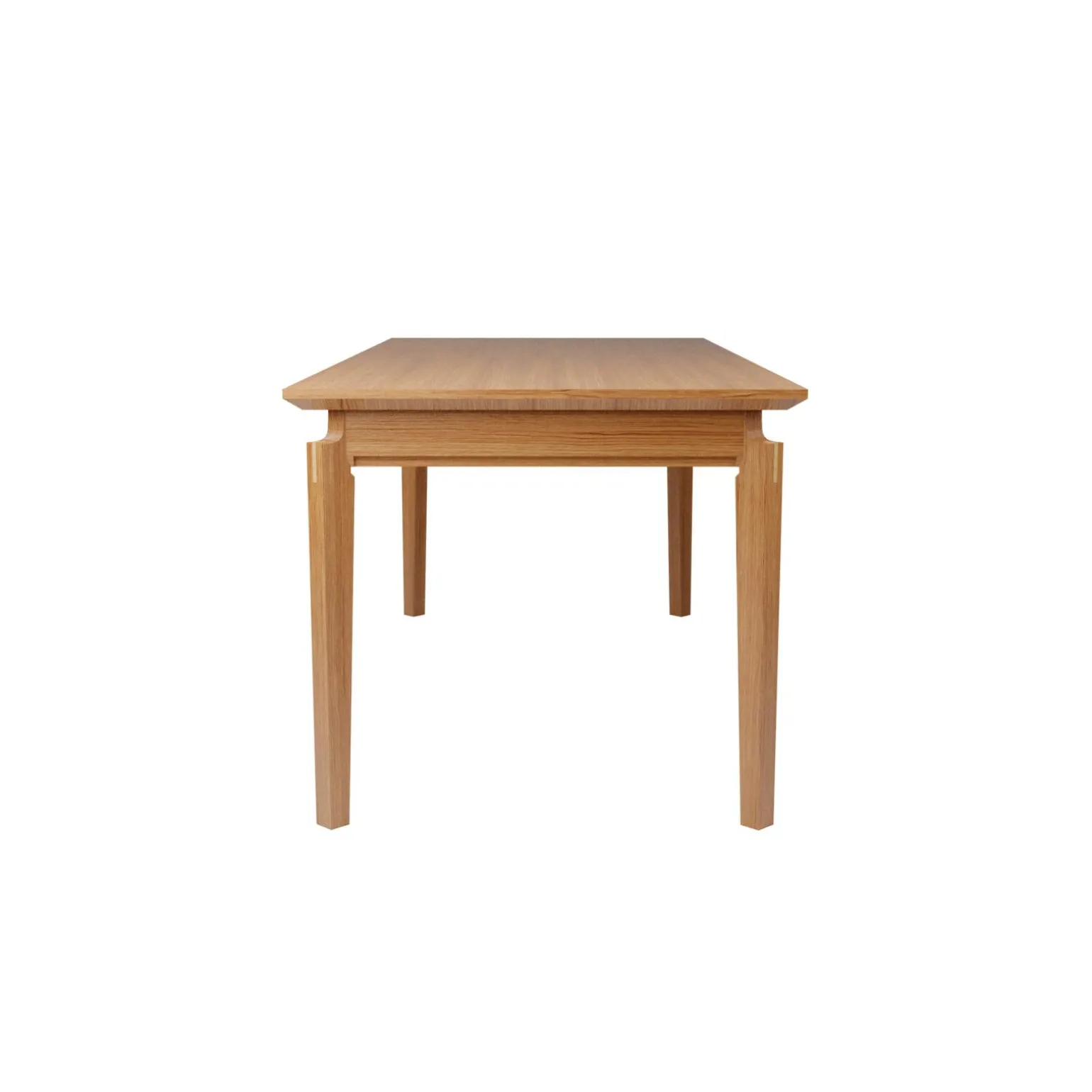4MURS Table de salle à manger FIGARI chêne clair 150 x 85 cm - 4MURS