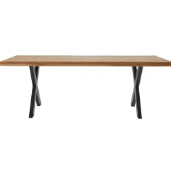 4MURS Table de salle à manger KHAN naturel 220 x 100 cm - 4MURS