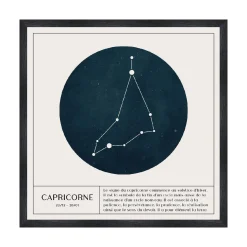 4MURS Tableau CAPRICORNE coloris blanc - 4MURS