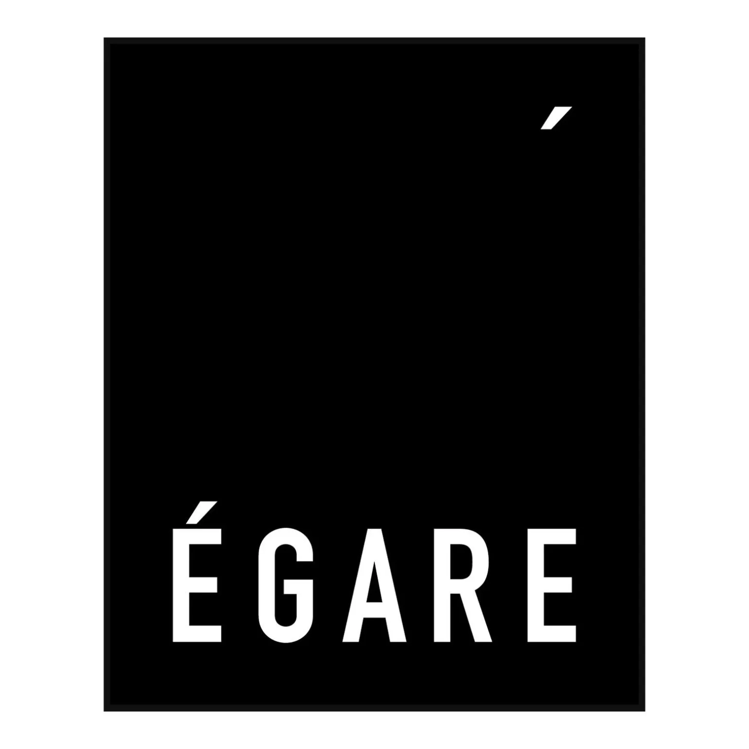 4MURS Tableau EGARE coloris noir et blanc - 4MURS