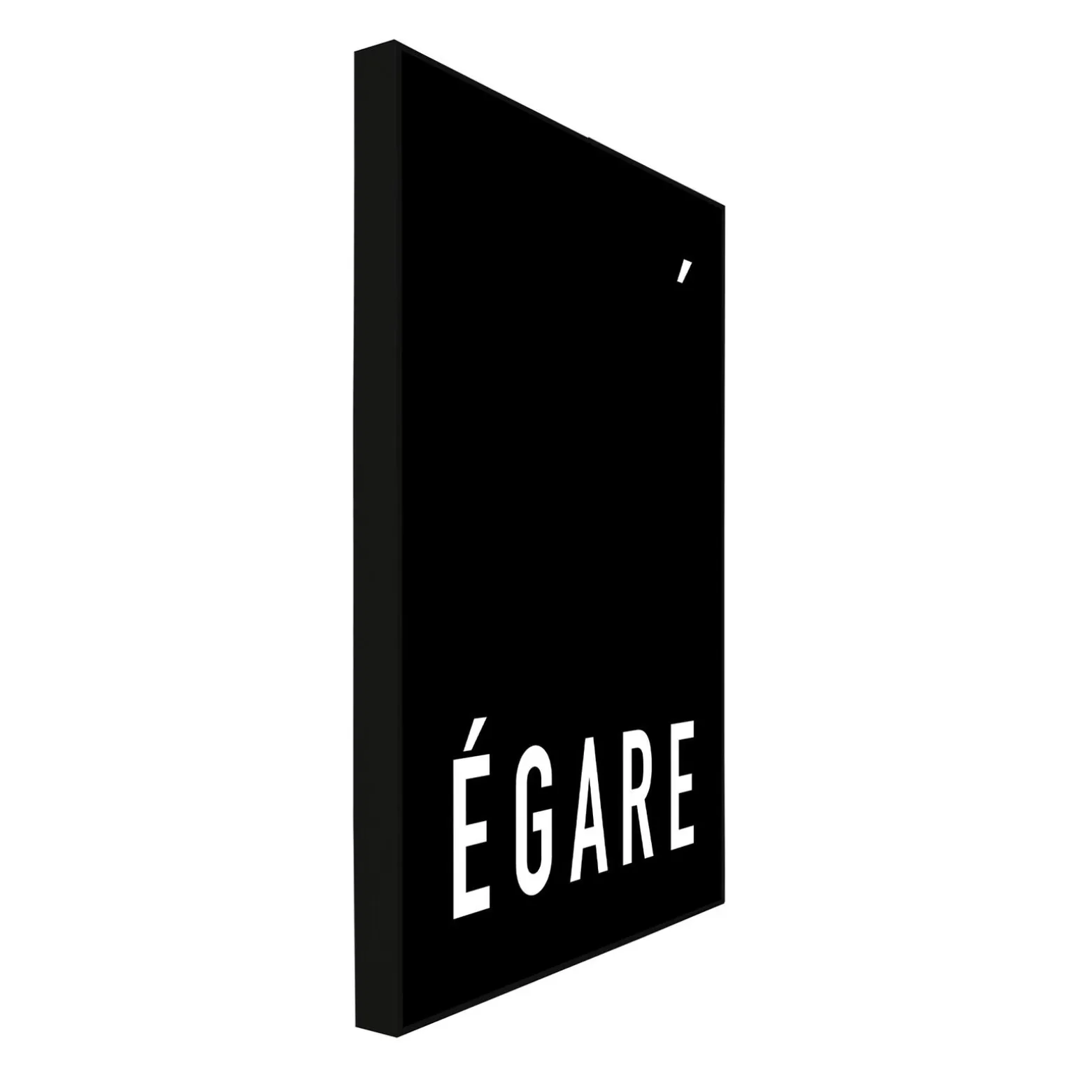 4MURS Tableau EGARE coloris noir et blanc - 4MURS