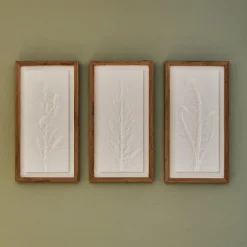 4MURS Tableau embelli FLORA coloris blanc - 4MURS