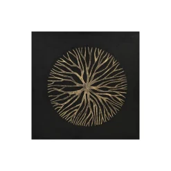 4MURS Tableau embelli KILAUEA coloris noir - 4MURS