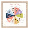 4MURS Tableau embelli MA ROUTINE coloris multicolore - 4MURS