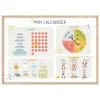4MURS Tableau embelli MON CALENDRIER PERPÉTUEL multicolore - 4MURS