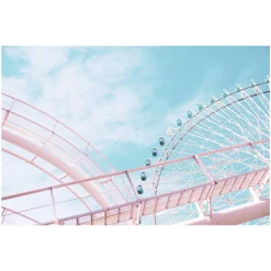 4MURS Tableau en plexiglas ROLLERCOASTER 120 x 80 cm - 4MURS