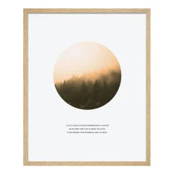 4MURS Tableau FORET RONDE coloris blanc - 4MURS