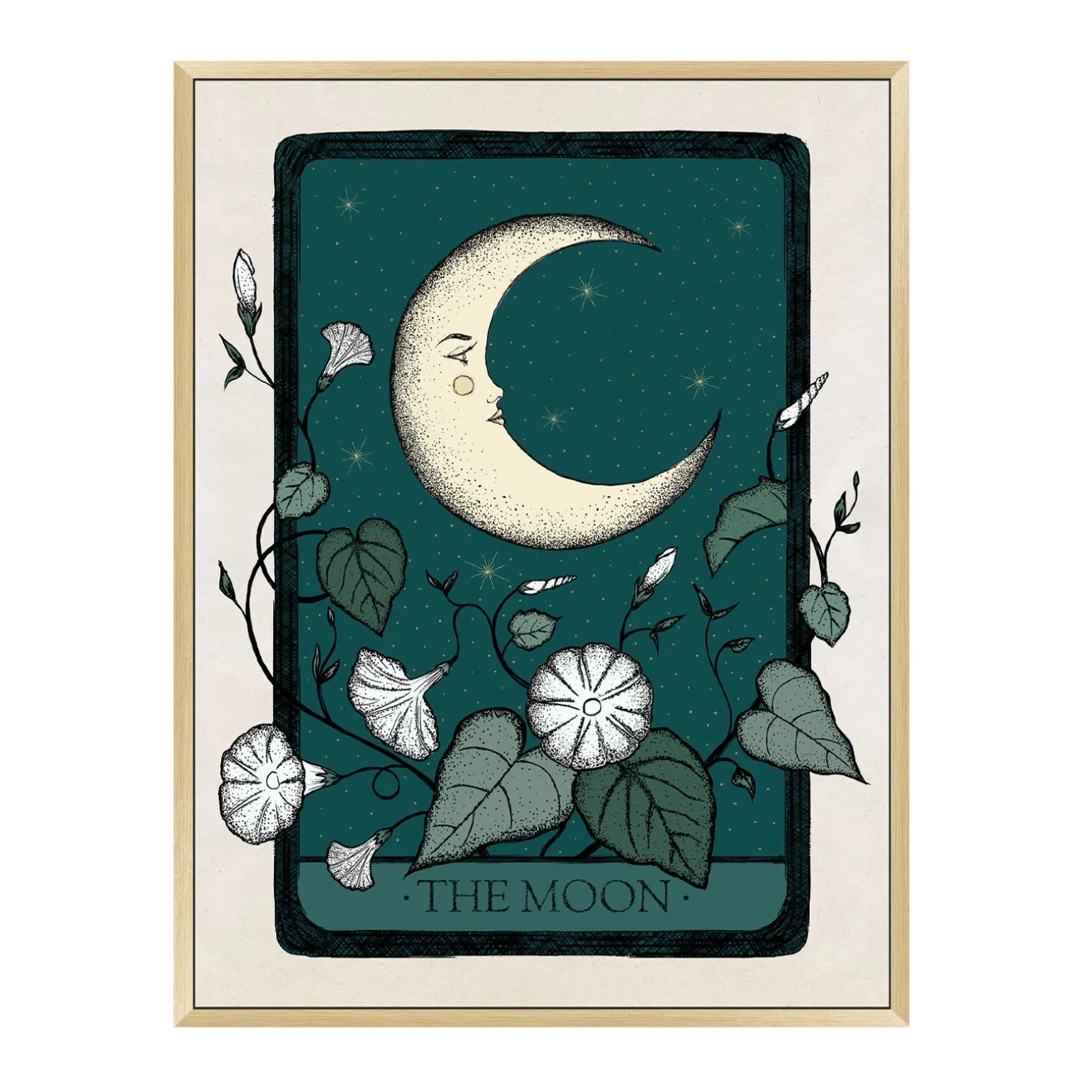 4MURS Tableau MOON coloris vert - 4MURS
