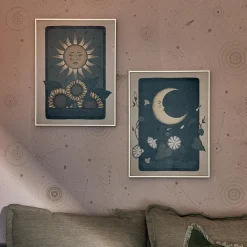 4MURS Tableau MOON coloris vert - 4MURS