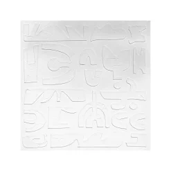 4MURS Tableau NAHIMA coloris blanc cassé - 4MURS