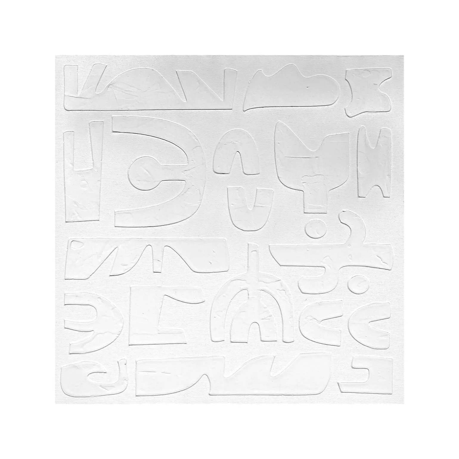 4MURS Tableau NAHIMA coloris blanc cassé - 4MURS