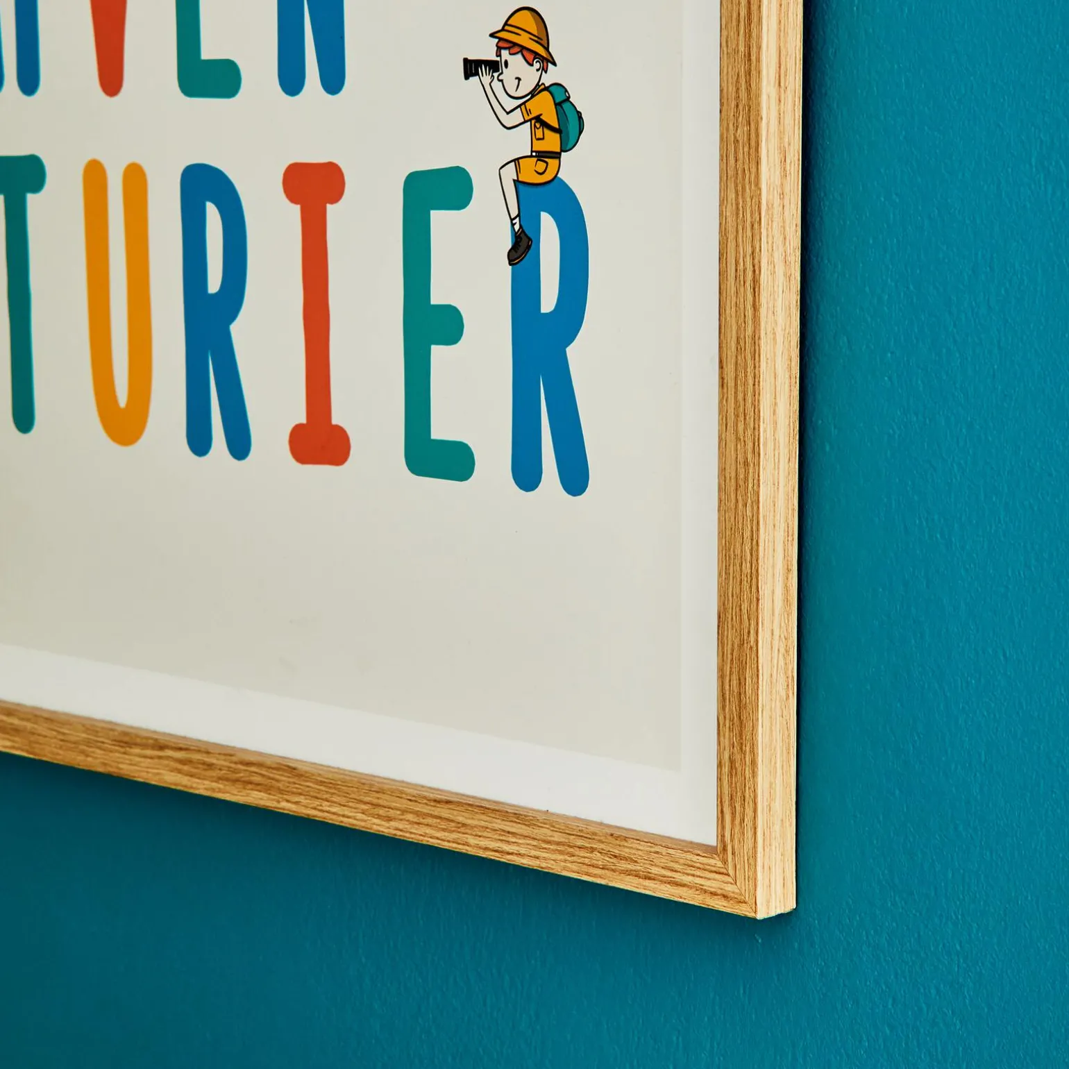 4MURS Tableau PETIT AVENTURIER coloris multicolore - 4MURS