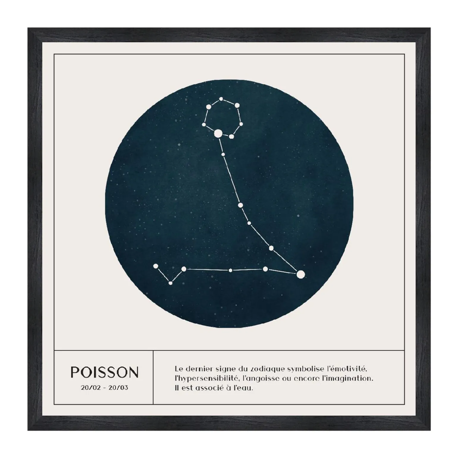 4MURS Tableau POISSON coloris blanc - 4MURS