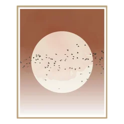 4MURS Tableau SOLEIL OISEAUX - 4MURS