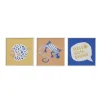 4MURS Tableau TRIPTYQUE DES DUNES bleu / terracotta / jaune - 4MURS