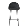 4MURS Tabouret de bar CAITLYNE coloris noir - 4MURS