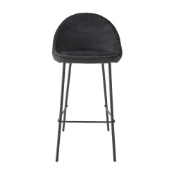 4MURS Tabouret de bar CAITLYNE coloris noir - 4MURS