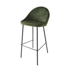 4MURS Tabouret de bar CAITLYNE coloris vert - 4MURS