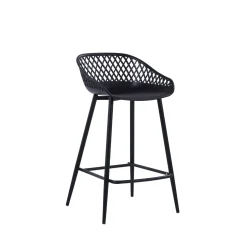 4MURS Tabouret de plan de travail HEWITT coloris noir - 4MURS