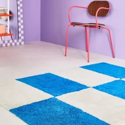 4MURS Tapis BUGLE coloris bleu 120 x 170 cm - 4MURS