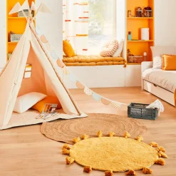4MURS Tapis SUNSHINE coloris jaune soleil - 4MURS