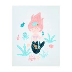 4MURS Toile embellie SIRENINA 40 x 50 cm - 4MURS