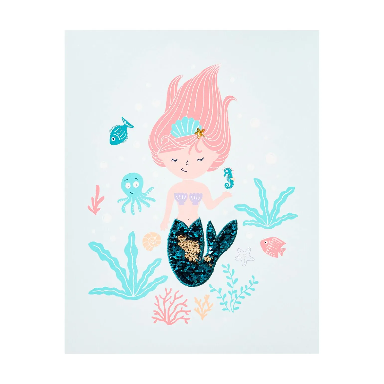 4MURS Toile embellie SIRENINA 40 x 50 cm - 4MURS
