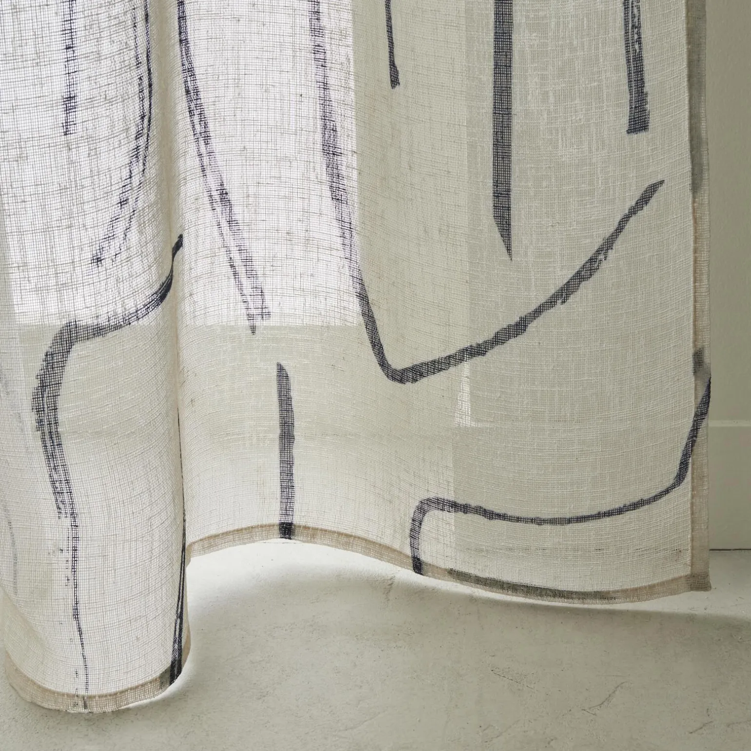 4MURS Voilage BARLETTA coloris lin 140 x 240 cm - 4MURS