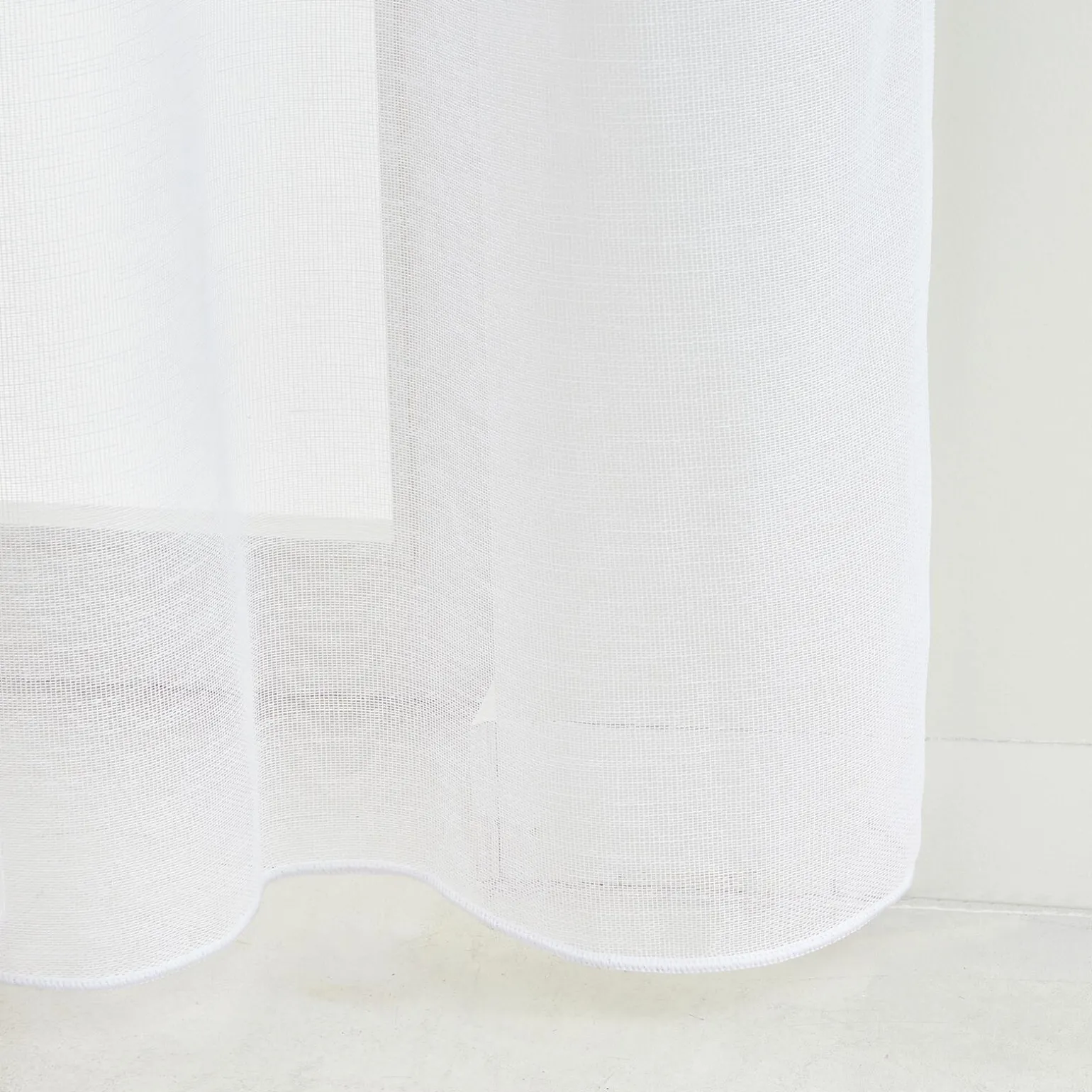 4MURS Voilage CANOAS coloris blanc 140 x 260 cm - 4MURS