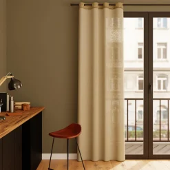 4MURS Voilage CASA coloris craie 140 x 240 cm - 4MURS