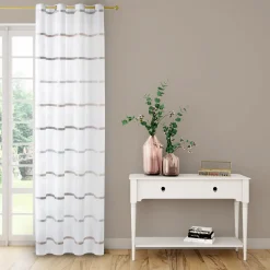 4MURS Voilage GALEA coloris gris 140 x 240 cm - 4MURS