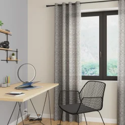 4MURS Voilage HALO coloris gris 140 x 240 cm - 4MURS