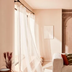 4MURS Voilage IRIBE coloris blanc 140 x 240 cm - 4MURS
