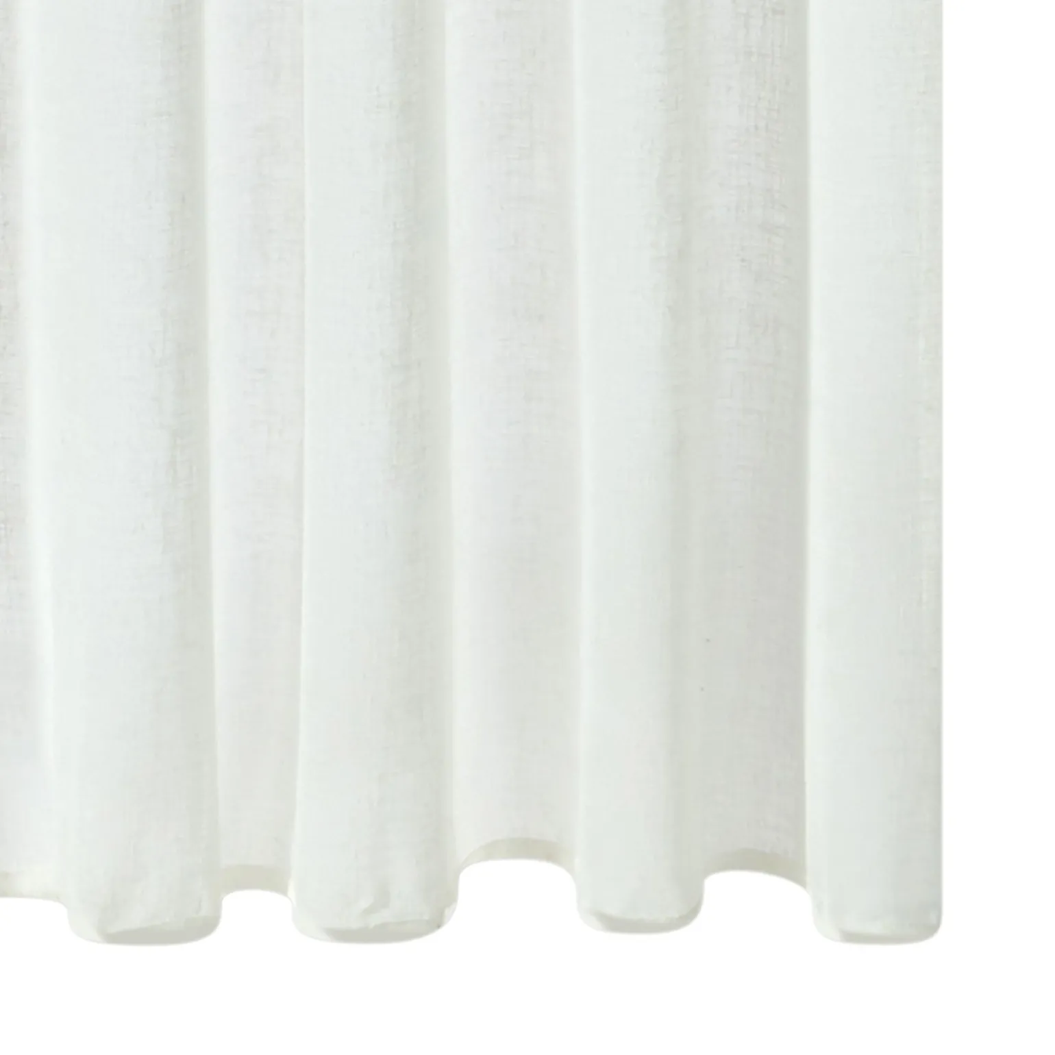 4MURS Voilage IRIBE coloris blanc 140 x 240 cm - 4MURS