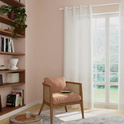 4MURS Voilage ISADORA coloris blanc 140 x 240 cm - 4MURS