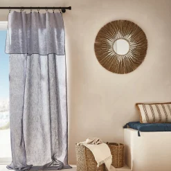4MURS Voilage LIPARI coloris indigo 140 x 290 cm - 4MURS