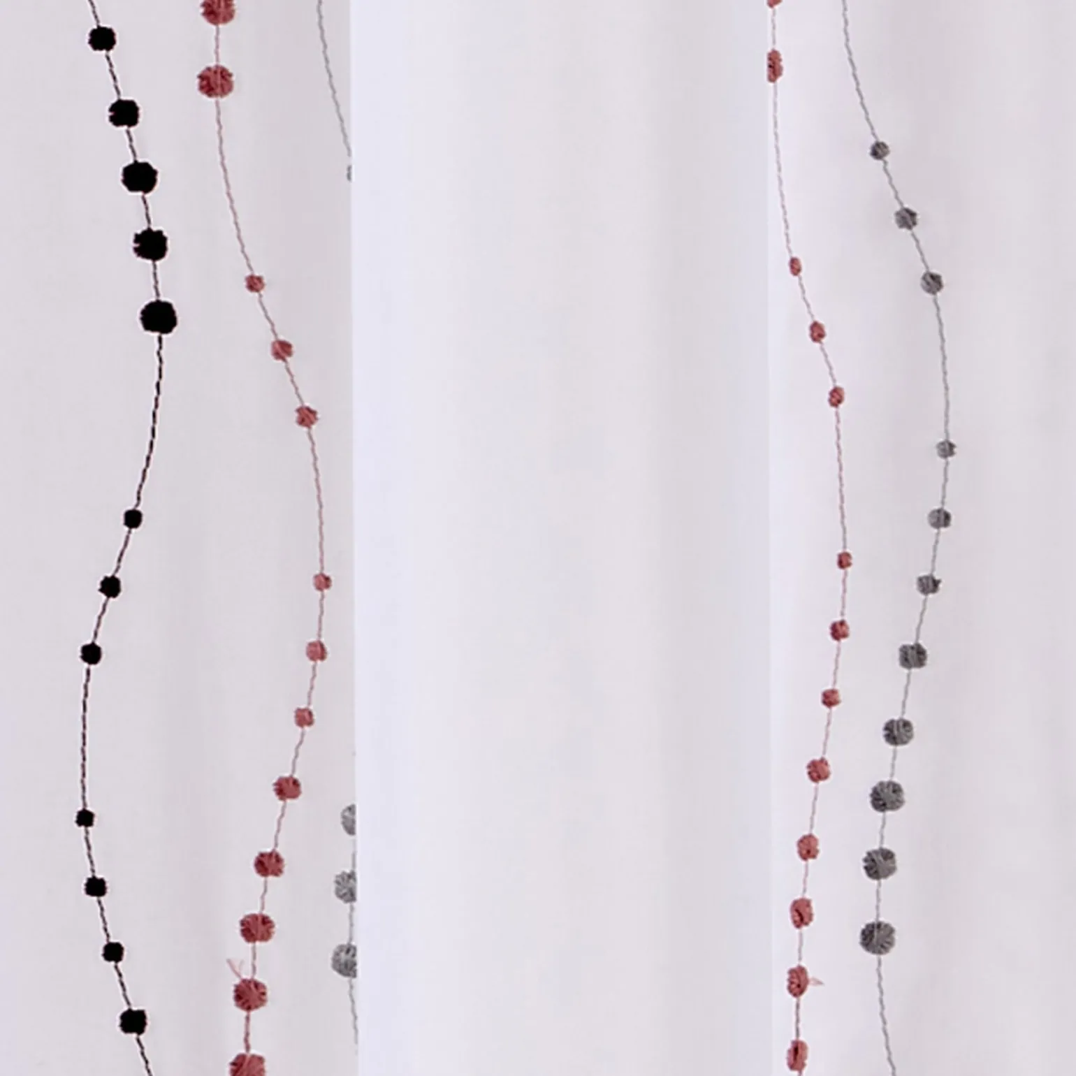 4MURS Voilage LYANA coloris bordeaux 140 x 240 cm - 4MURS