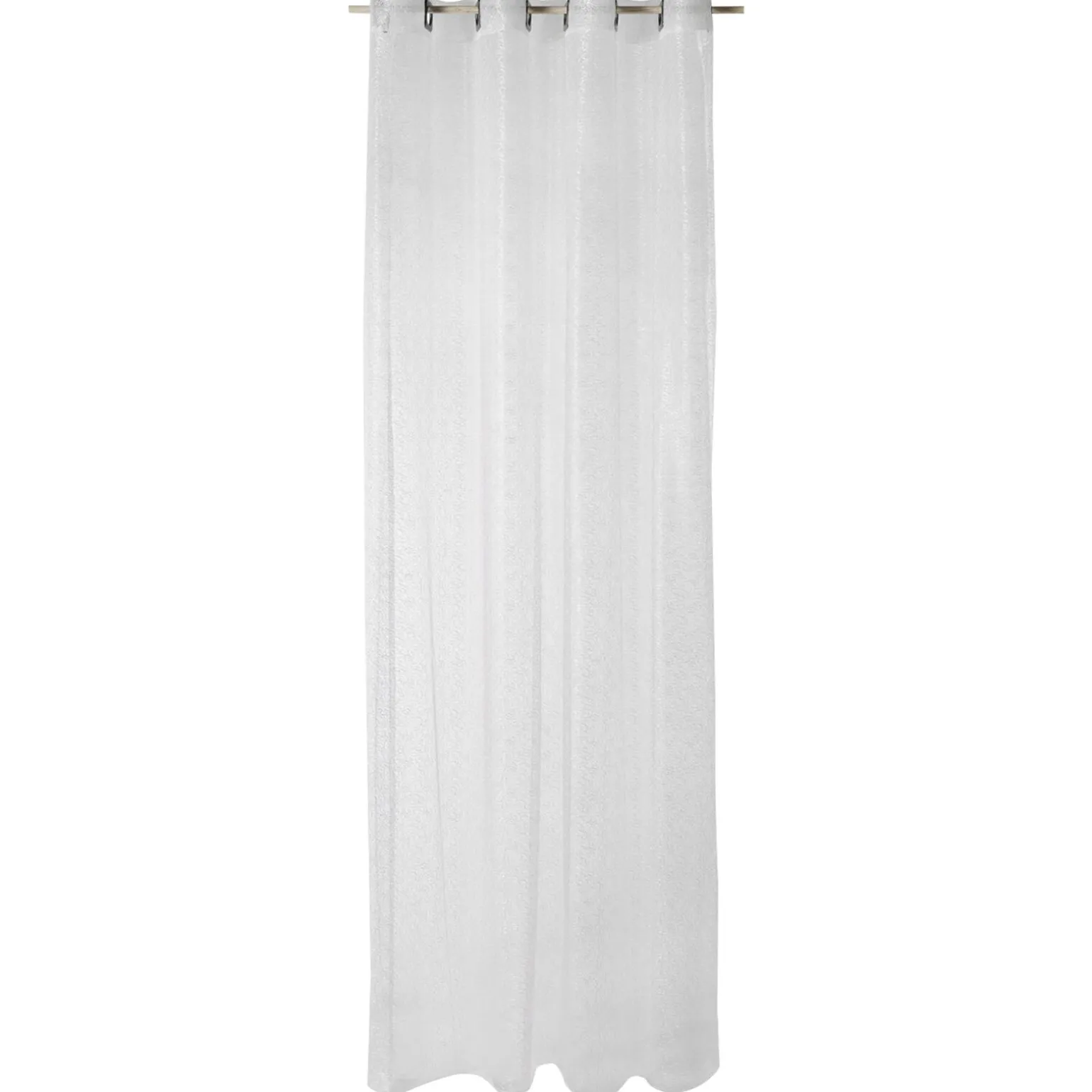 4MURS Voilage NEW ZIG ZAG coloris blanc 140 x 240 cm - 4MURS