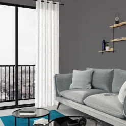 4MURS Voilage PLATINIUM coloris blanc 140 x 240 cm - 4MURS