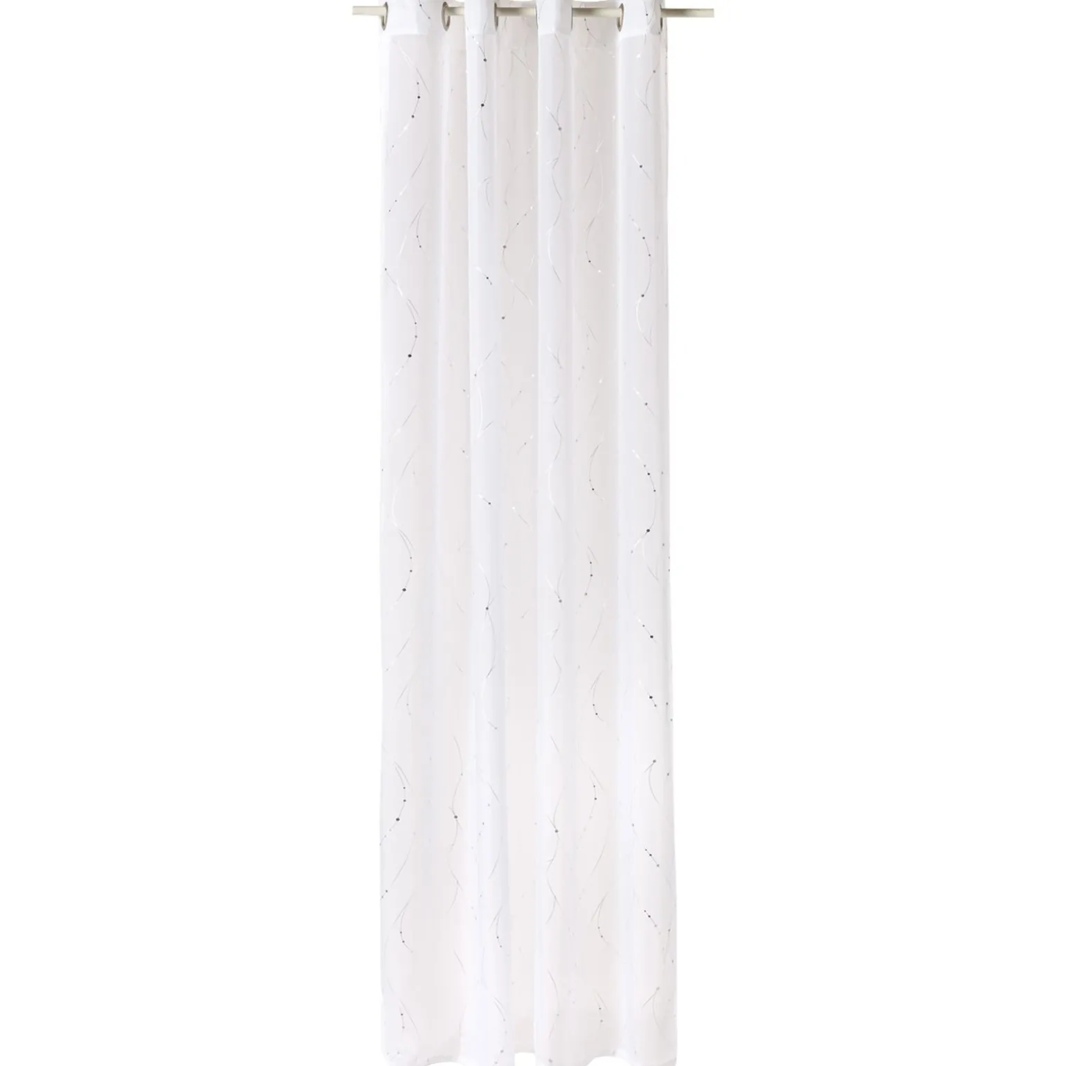 4MURS Voilage PLATINIUM coloris blanc 140 x 240 cm - 4MURS