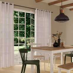 4MURS Voilage PROCIDA coloris blanc 290 x 240 cm - 4MURS