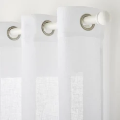 4MURS Voilage PROCIDA coloris blanc 140 x 240 cm - 4MURS