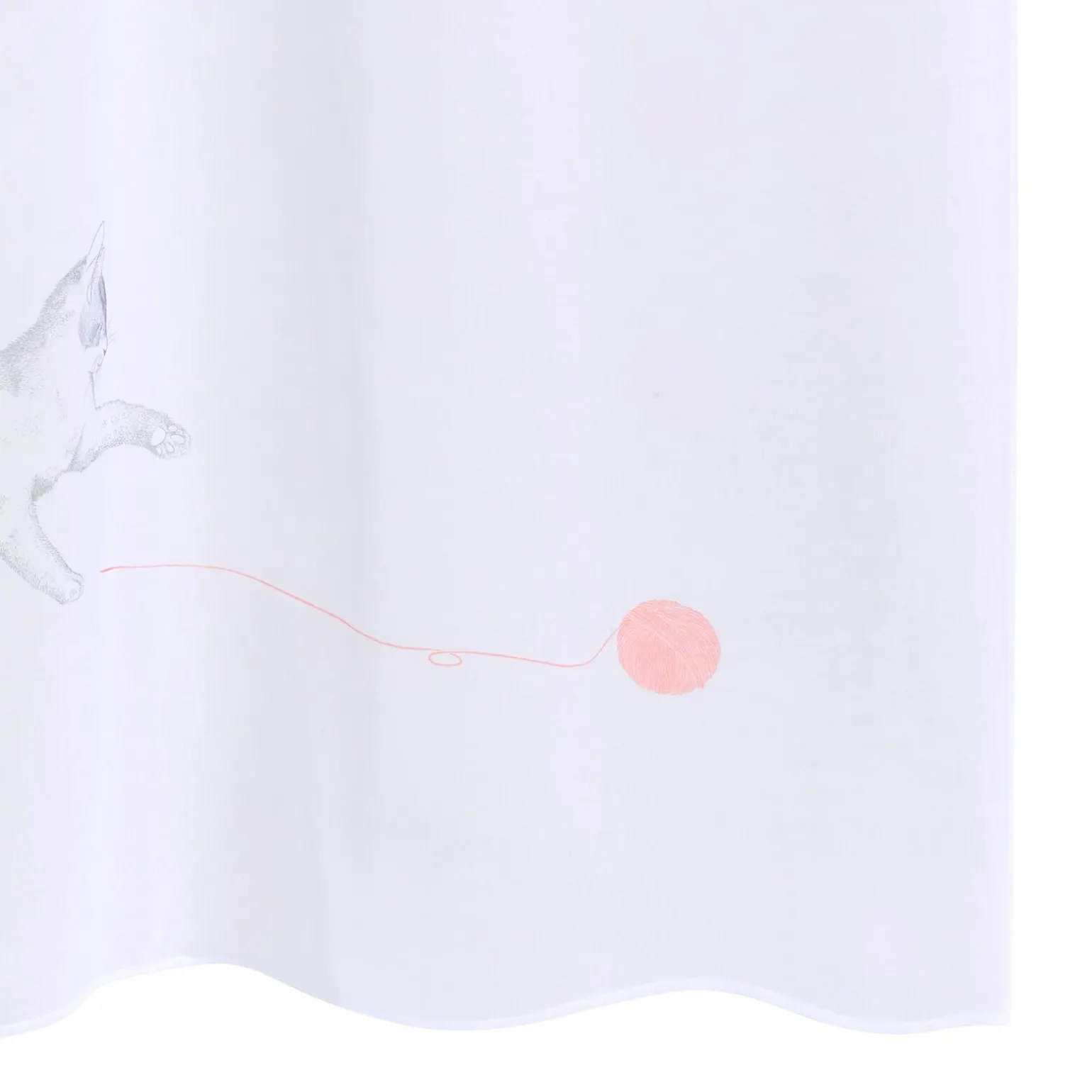 4MURS Voilage TITOU coloris gris 140 x 240 cm - 4MURS