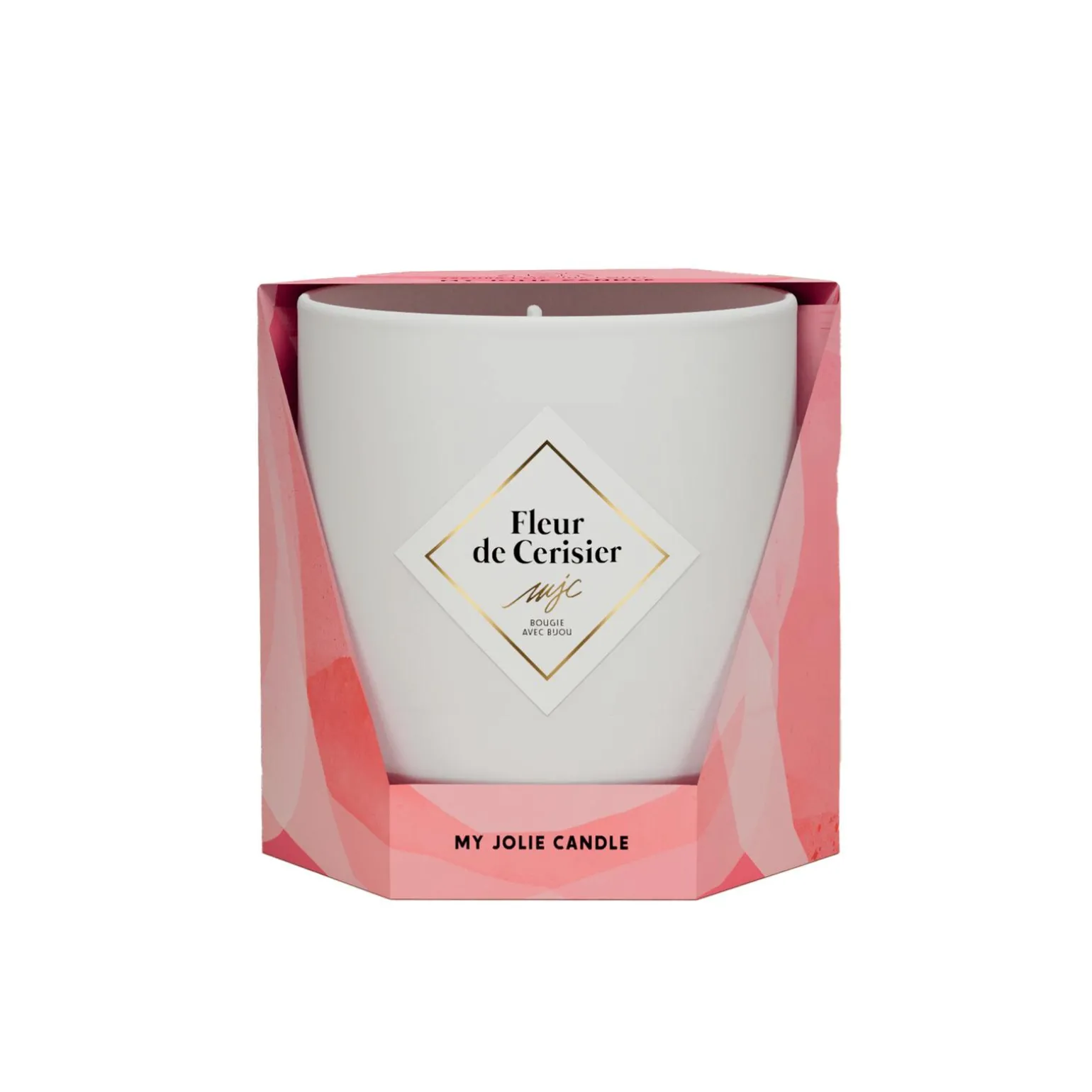 MY JOLIE CANDLE Bougie bijoux LES ESSENTIELLES blanc - 4MURS